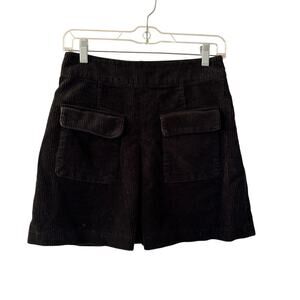 BDG Urban Outfitters Mini Skirt Corduroy Ink Black A-Line Size S